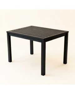 Ash Bend Patio Table - Black (synthetic illustration; no displayed measurements)