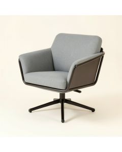 Tuten 40.25 '' Wide Swivel Papasan Chair (synthetic illustration; no displayed measurements)
