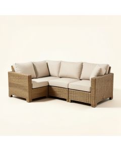 Reordan 4 Piece Rattan Sofa Seating Group With Cushions (synthetic illustration; no displayed measurements)