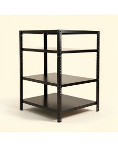 Tiverton 47.5 '' H X 23.5 '' W X 11.5 '' D 4 Tier Shelving Unit (synthetic illustration; no displayed measurements)