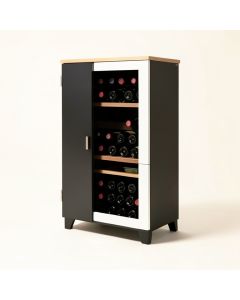 Sandie 9 Bottle Floor Wine Cabinet (synthetic illustration; no displayed measurements)