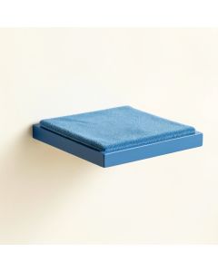 Linden Bluff Wall-Mounted Cat Perch - Blue (synthetic illustration; no displayed measurements)
