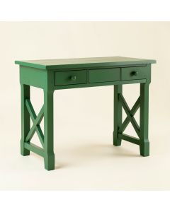 Dawn Crest Writing Desk - Green (synthetic illustration; no displayed measurements)