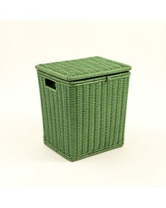 Clay Crossing Laundry Hamper - Green (synthetic illustration; no displayed measurements)