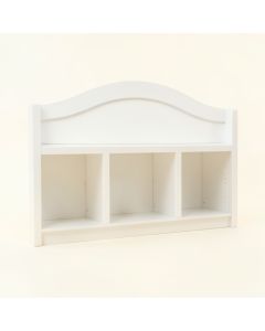 Tiara Twin Bookcase Headboard (synthetic illustration; no displayed measurements)