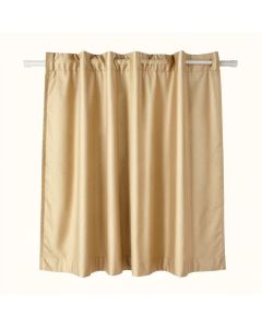 Bathroom Geometric Semi-Sheer Rod Pocket Curtain Panels (synthetic illustration; no displayed measurements)