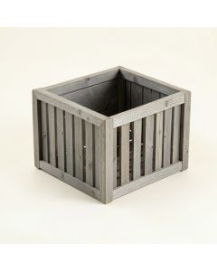 Ridge Bend Empty Furniture-Style Litter Enclosure - Gray (synthetic illustration; no displayed measurements)