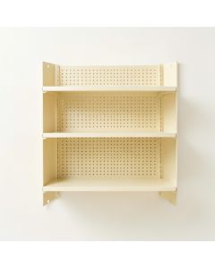 Flint Edge Empty Wall-Mounted Tool Organizer Panel - Cream (synthetic illustration; no displayed measurements)