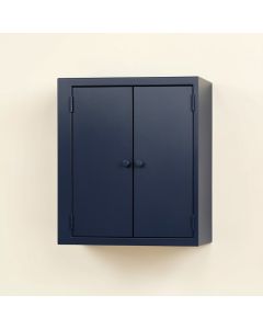Cliff Dell Wall-Mounted Laundry Cabinet - Navy (synthetic illustration; no displayed measurements)