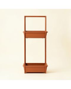 Heath Bridge Empty Vertical Garden Frame - Terracotta (synthetic illustration; no displayed measurements)