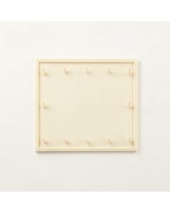 Briar Bluff Empty Wall-Mounted Tool Organizer Panel - Cream (synthetic illustration; no displayed measurements)