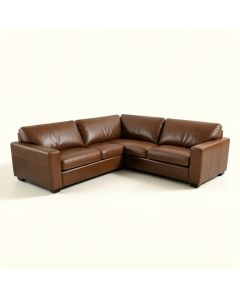 Paulk 112.2 '' Wide Genuine Leather Sleeper Corner Sectional (synthetic illustration; no displayed measurements)