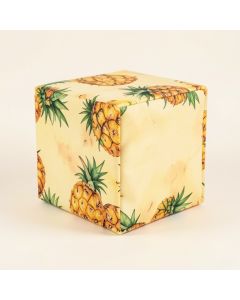 Pineapple Nonwoven 2 Piece Fabric Cube Set (synthetic illustration; no displayed measurements)