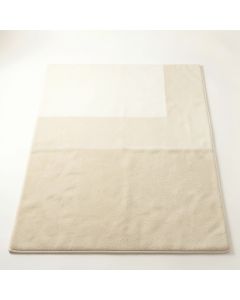 River Branch Rectangular Area Rug - Cream (synthetic illustration; no displayed measurements)