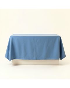 Ridge Brook Flat Bed Sheet - Blue (synthetic illustration; no displayed measurements)