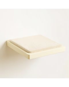 Hazel Dell Wall-Mounted Cat Perch - Cream (synthetic illustration; no displayed measurements)