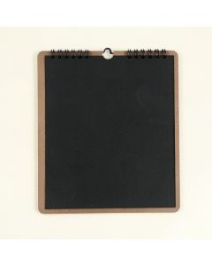 Monthly Calendar Chalkboard Decal (synthetic illustration; no displayed measurements)