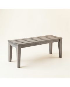 Willow Dell Indoor Bench - Gray (synthetic illustration; no displayed measurements)