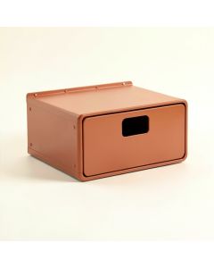 Ash Fold Under-Desk Drawer Unit - Terracotta (synthetic illustration; no displayed measurements)