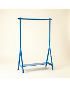 Willow Bend Empty Garment Rack - Blue (synthetic illustration; no displayed measurements)
