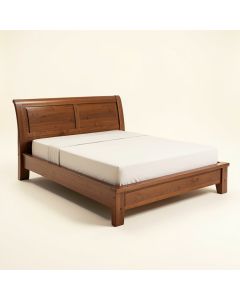 Shaker Solid Wood Platform Bed (synthetic illustration; no displayed measurements)