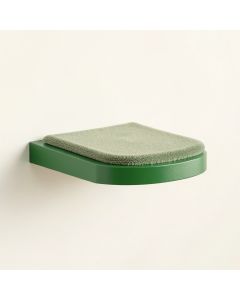 Juniper Field Wall-Mounted Cat Perch - Green (synthetic illustration; no displayed measurements)