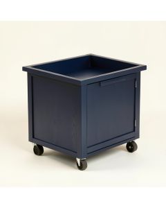 Elm Crest Empty Rolling Workshop Cart - Navy (synthetic illustration; no displayed measurements)