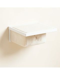 Wren Canyon Wall-Mounted Cat Perch - White (synthetic illustration; no displayed measurements)