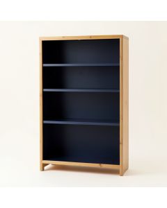 Fern Canyon Freestanding Bookcase - Navy (synthetic illustration; no displayed measurements)