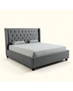 Ares Tufted Upholstered Standard Bed (synthetic illustration; no displayed measurements)
