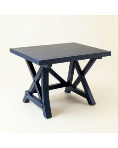 Dawn Crossing Patio Table - Navy (synthetic illustration; no displayed measurements)