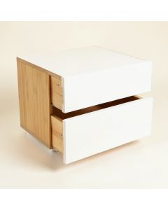 Hazel Crest Under-Desk Drawer Unit - White (synthetic illustration; no displayed measurements)