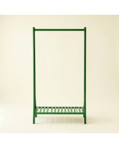 Bay Branch Empty Garment Rack - Green (synthetic illustration; no displayed measurements)