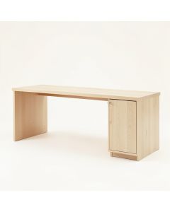 Oak Bridge Empty Workshop Workbench - Beige (synthetic illustration; no displayed measurements)