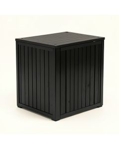 Chic Outdoor Patio Storage Cabinet 123 Gallon Resin Deck Box (synthetic illustration; no displayed measurements)