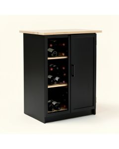 Sandie Bar With Wine Storage (synthetic illustration; no displayed measurements)