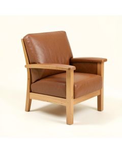 Jasmin 47 '' Wide Club Chair (synthetic illustration; no displayed measurements)