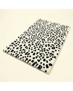 Contempo Animal Print Tufted Wool White/Black Area Rug (synthetic illustration; no displayed measurements)