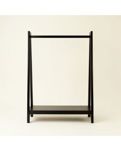 Spruce Bend Empty Garment Rack - Black (synthetic illustration; no displayed measurements)