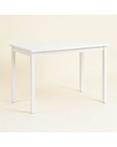 River Bend Patio Table - White (synthetic illustration; no displayed measurements)