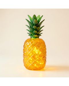 Pineapple Lighted Art Glass Novelty Light (synthetic illustration; no displayed measurements)