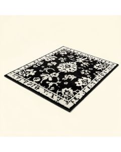 Frampton Tufted Wool Black/White Area Rug (synthetic illustration; no displayed measurements)