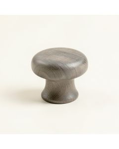 Slate Crest Cabinet Knob Without Packaging - Gray (synthetic illustration; no displayed measurements)