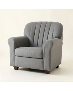 Rowan Dale Upholstered Armchair - Gray (synthetic illustration; no displayed measurements)