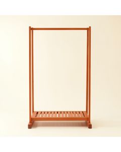 River Canyon Empty Garment Rack - Terracotta (synthetic illustration; no displayed measurements)
