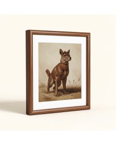 Ashton Art & Décor Wrens Framed Painting Print (synthetic illustration; no displayed measurements)
