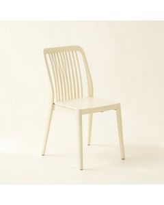 Shore Arc Dining Chair - Ivory (synthetic illustration; no displayed measurements)
