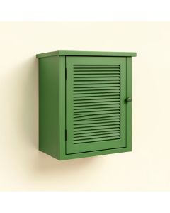 Stone Bend Wall-Mounted Laundry Cabinet - Green (synthetic illustration; no displayed measurements)