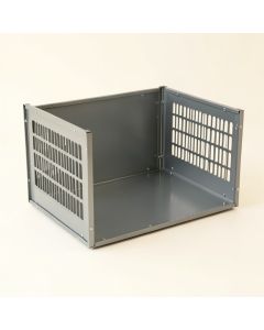 Elm Crest Empty Furniture-Style Pet Crate - Gray (synthetic illustration; no displayed measurements)