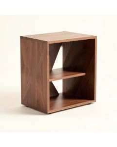 Chapple Geometric Bookcase (synthetic illustration; no displayed measurements)